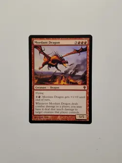 MtG Mordant Dragon LP x1 - Worldwake - Image 1