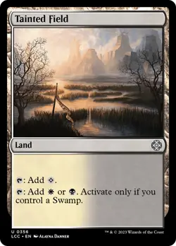 Tainted Field [The Lost Caverns of Ixalan Commander] Magic MTG - Image 1