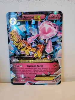 Pokemon TCG - Mega Diancie EX - Jumbo - XY44 Black Star Promo [Near Mint] - Image 1