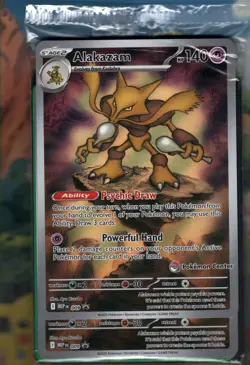Pokemon TCG Alakazam MEP009 Pokemon Center Exclusive Sealed NM/M - Image 1
