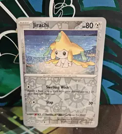 Pokemon Jirachi 098/142 Stellar Crown Reverse Holo NM - Image 1