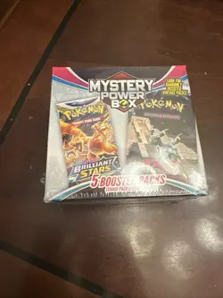 Pokemon Mystery Power Box Chase Pack Seeded 1:10 (5 Booster Packs) NEW SEALED - Image 2