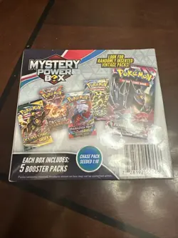 Pokemon Mystery Power Box Chase Pack Seeded 1:10 (5 Booster Packs) NEW SEALED - Image 4