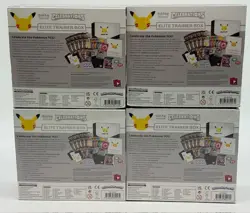 Lot of (4) Pokemon TCG Celebrations Elite Trainer Boxes - Image 3