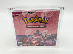 Pokemon TCG: Sword & Shield Fusion Strike Booster Box w/ Acrylic Case - Image 1