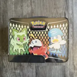 Lot Of 2 Koraidon & Miraidon Pokemon Collector's Chest Lunchbox Tins Fall 2023 - Image 3