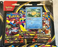 Pokemon TCG Mega Evolution Sleeved Booster Packs (15) & 3 Pack Blister Promo Lot - Image 2