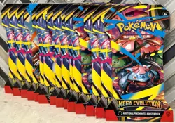 Pokemon TCG Mega Evolution Sleeved Booster Packs (15) & 3 Pack Blister Promo Lot - Image 4