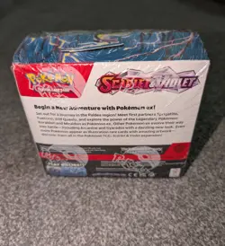 Pokemon TCG Scarlet and Violet Booster Box Base 36 Packs Sealed! English - Image 2