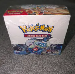 Pokemon TCG Stellar Crown Booster Box Factory Sealed (36 packs) - Image 1