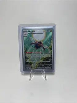2025 Pokemon Mega Evolution Ninjask Illustration Rare #137/132 - Image 1