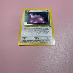 Ditto First Edition #3 Pokemon Fossil Well Kept Condition - Image 2