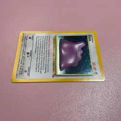 Ditto First Edition #3 Pokemon Fossil Well Kept Condition - Image 3