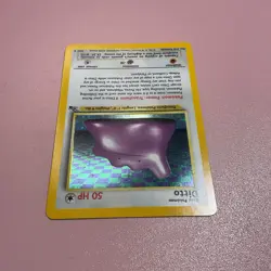 Ditto First Edition #3 Pokemon Fossil Well Kept Condition - Image 4
