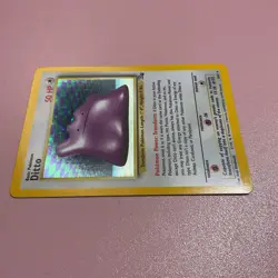 Ditto First Edition #3 Pokemon Fossil Well Kept Condition - Image 5