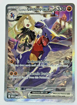 Pokemon TCG - Cynthia’s Garchomp ex 232/182 - Destined Rivals SIR holo - Image 1