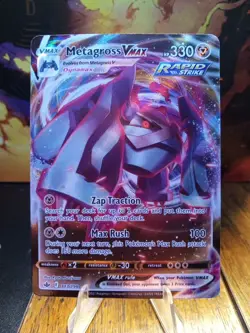 2021 Pokemon Chilling Reign Metagross Vmax #113 - Image 1