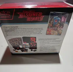 Pokemon Destined Rivals ETB Elite Trainer Box Pokemon Center Exclusive Sealed - Image 3