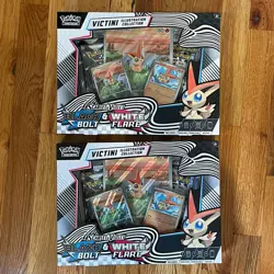 Pokemon TCG: Victini Illustration Collection Box Lot Of 2 SEALED NEW PC - Image 1
