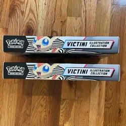 Pokemon TCG: Victini Illustration Collection Box Lot Of 2 SEALED NEW PC - Image 5