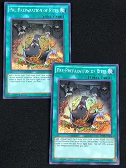 YUGIOH PRE-PREPARATION OF RITES MP17-EN034 1ST SUPER X2 (NM) - Image 1