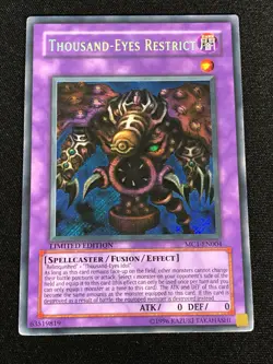 Yugioh Thousand-Eyes Restrict MC1-EN004 Secret (LP) - Image 1