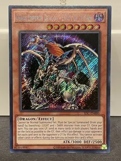 Chaos Emperor Dragon - Envoy Of The End - IOC-EN000 - Secret Rare -Unlimited-VLP - Image 1