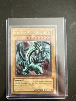 Yu-Gi-Oh! TCG Blue-Eyes White Dragon Legend of Blue Eyes White Dragon LOB-001... - Image 1
