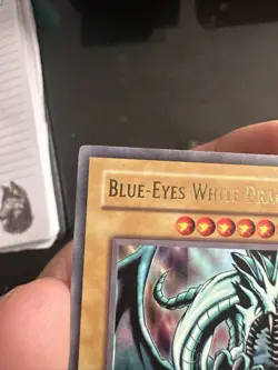 Yu-Gi-Oh! TCG Blue-Eyes White Dragon Legend of Blue Eyes White Dragon LOB-001... - Image 3