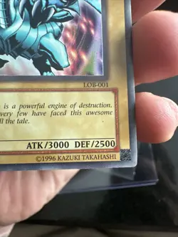 Yu-Gi-Oh! TCG Blue-Eyes White Dragon Legend of Blue Eyes White Dragon LOB-001... - Image 5