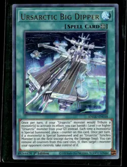 Yu-Gi-Oh Ursarctic Big Dipper Ancient Guardians ANGU-EN038 1st Edition - Image 1
