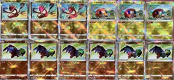 set of 12 authentic Pokemon Card Japanese Radiant Eternatus Charjabug Hawlucha - Image 1