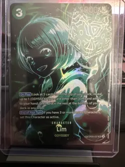 One Piece Card Lim SP Alternative Art OP09-037 SR Legacy of the Master English - Image 1
