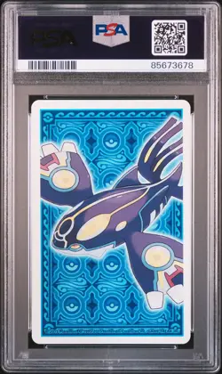 2015 POKEMON ALPHA SAPPHIRE PLAYING CARDS 10 OF CLUBS RAICHU PSA 9 - Image 2