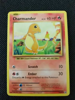 CHARMANDER 9/108 - XY EVOLUTIONS POKEMON CARD - NM - Image 1