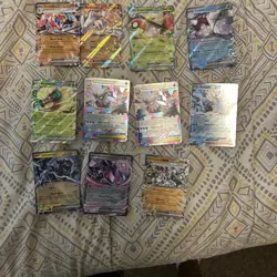 Pokemon TCG Mixed Lot Of 22 Includes EX, Item Cards And Holiday Promos - Image 1