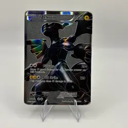 DA105986 Pokemon Zekrom Card 114/114 Black White Base Full Art Ultra Rare HP - Image 1