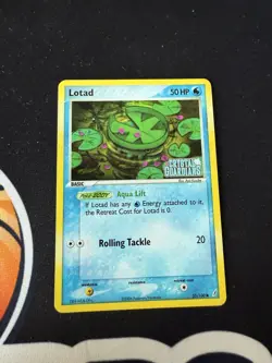 Pokemon Card Lotad Crystal Guardians Stamp Reverse Holo 55/100 - Image 1