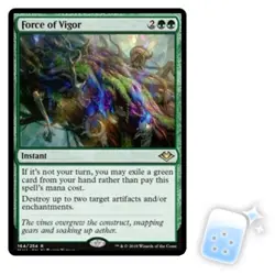 FORCE OF VIGOR Modern Horizons Magic MTG MINT CARD - Image 1