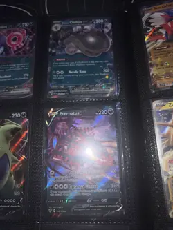 POKEMON BINDER PAGE, ASSORTMENT OF CARDS, ALL NEAR MINT CONDITION, EX AND V CARD - Image 4