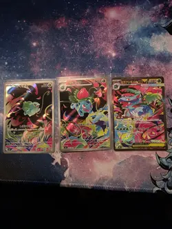 Pokemon Cards Mega Venusaur ex SAR Bulbasaur Ivysaur AR set Mega Brave Japanese - Image 1