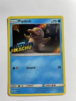 Pokemon Card 🔥Rare Holo Foil Psyduck 🔥Detective Pikachu Eng near Mint - Image 1