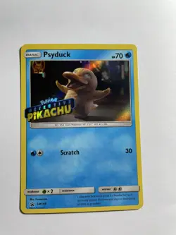 Pokemon Card 🔥Rare Holo Foil Psyduck 🔥Detective Pikachu Eng near Mint - Image 3
