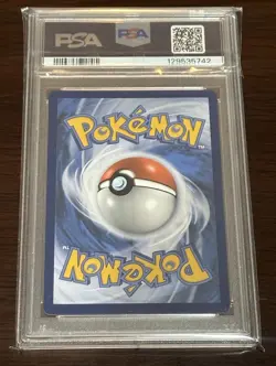 2023 Pikachu Promo Card Grey Felt Hat Scarlet Violet Van Gogh #085 PSA 6 LOW POP - Image 2