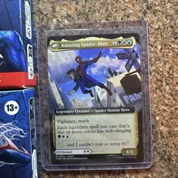 MAGIC THE GATHERING MTG NYCC 2025 SPIDERMAN WELCOME DECK 4 SET Peter Promo Card - Image 2