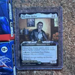 MAGIC THE GATHERING MTG NYCC 2025 SPIDERMAN WELCOME DECK 4 SET Peter Promo Card - Image 3