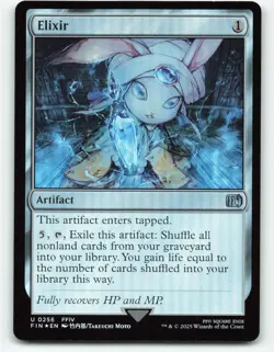 Elixir Final Fantasy Foil MTG 0256 - Image 1