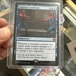 Impostor Syndrome Marvel's Spider-Man MTG Magic The Gathering Mint - Image 1