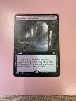 Verdant Catacombs (Extended Art) PACK FRESH MINT-NM Modern Horizons 2 Regular - Image 1