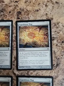 4x Expedition Map - Zendikar - Regular - Magic The Gathering - MTG (Playset) - Image 4
